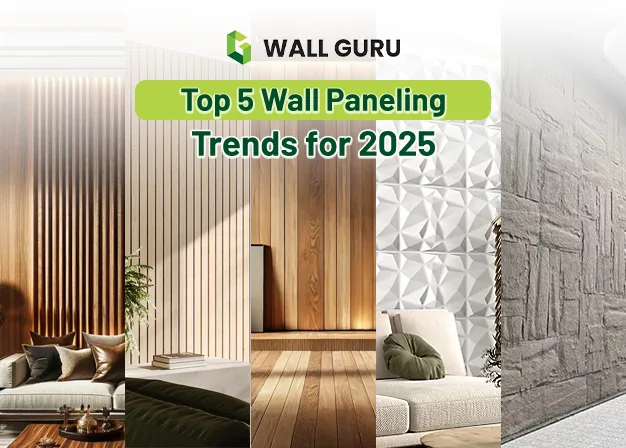 Top 5 Wall Paneling Trends for 2025